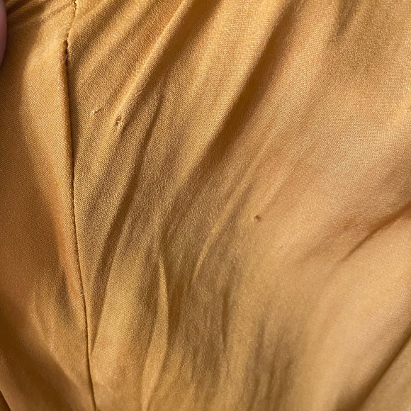 Maje Rouge Shirred Drawstring Midi Dress - Picture 4 of 5